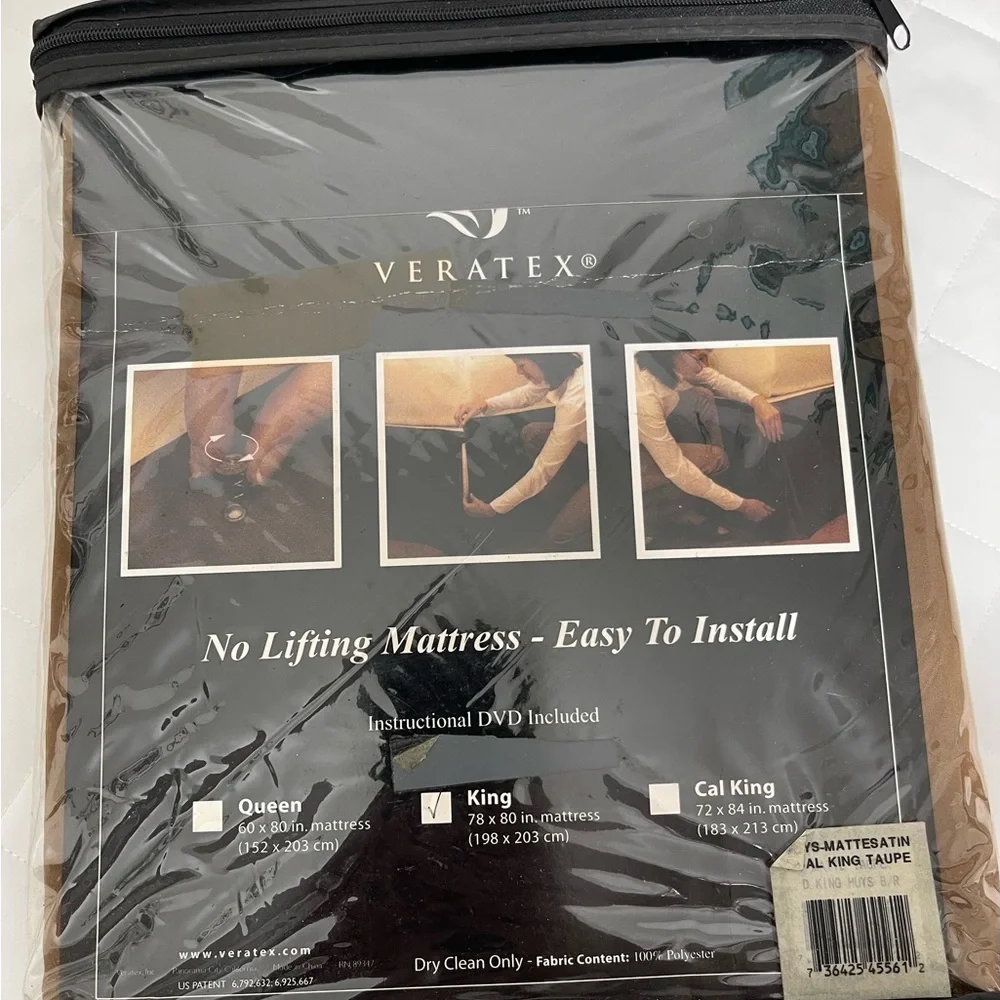 Adjustable Bedskirt - Brown
